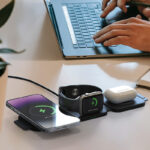 Chargeur Pliable MagSafe 3 en 1 - Noir – Image 2