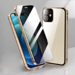 Coque Double Face en Aluminium transparente avec couverture écran – Image 3